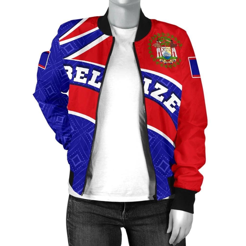 Belize-Womens-Bomber-Jacket-Belize-Coat-Of-Arms-BN18-Bomber-Jacket-2