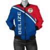 Belize Women's Bomber Jacket - Curve Version - BN09 Bomber Jacket