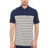 Ben Sherman - Slub Breton Striped Mens Polo Shirt