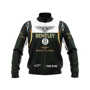 Bentley Breitling Team Personalized Bomber Jacket