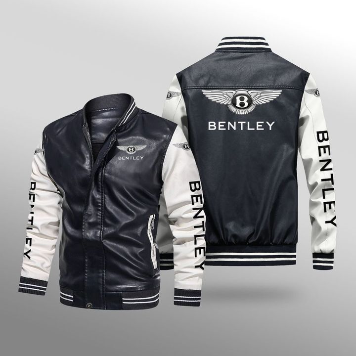 Bentley Leather Bomber Jacket Bentley Leather Bomber Jacket