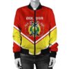 Bermuda Coat Of Arms Women Bomber Jacket Lucian Style JW5 Bomber Jacket