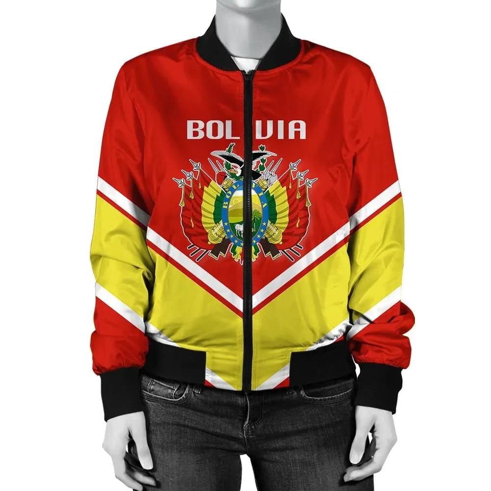 Bermuda Coat Of Arms Women Bomber Jacket Lucian Style JW5 Bomber Jacket Bermuda Coat Of Arms Women Bomber Jacket Lucian Style JW5 Bomber Jacket