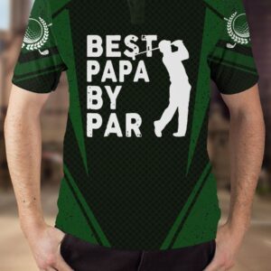 Best Papa By Par Polo Shirt Hg