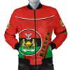 Biafra Men Bomber Jacket Circle Stripes Flag Proud Version K13 Bomber Jacket