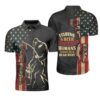 Bigfoot Fishing And Beer American Angler Polo Shirt #V