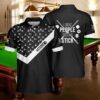 Billiard I Beat People With A Stick Polo Shirt