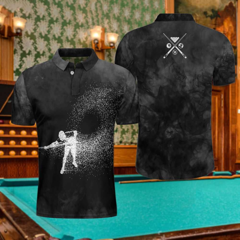 Billiards Man Basic Polo Shirt #V Billiards Man Basic Polo Shirt #V