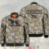 Bird Dog Whiskey Camouflage Bomber Jacket