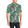 Bird Of Paradise Pattern Print Design Bop01 Men Polo Shirt