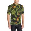 Bird Of Paradise Pattern Print Design Bop013 Men Polo Shirt