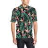 Bird Of Paradise Pattern Print Design Bop03 Men Polo Shirt