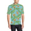 Bird Of Paradise Pattern Print Design Bop04 Men Polo Shirt