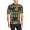 Bird Of Paradise Pattern Print Design Bop07 Men Polo Shirt