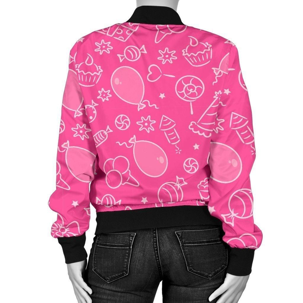 Birthday-Print-Pattern-Women-Casual-Bomber-Jacket-2