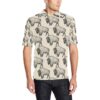 Bison Pattern Print Design 02 Men Polo Shirt