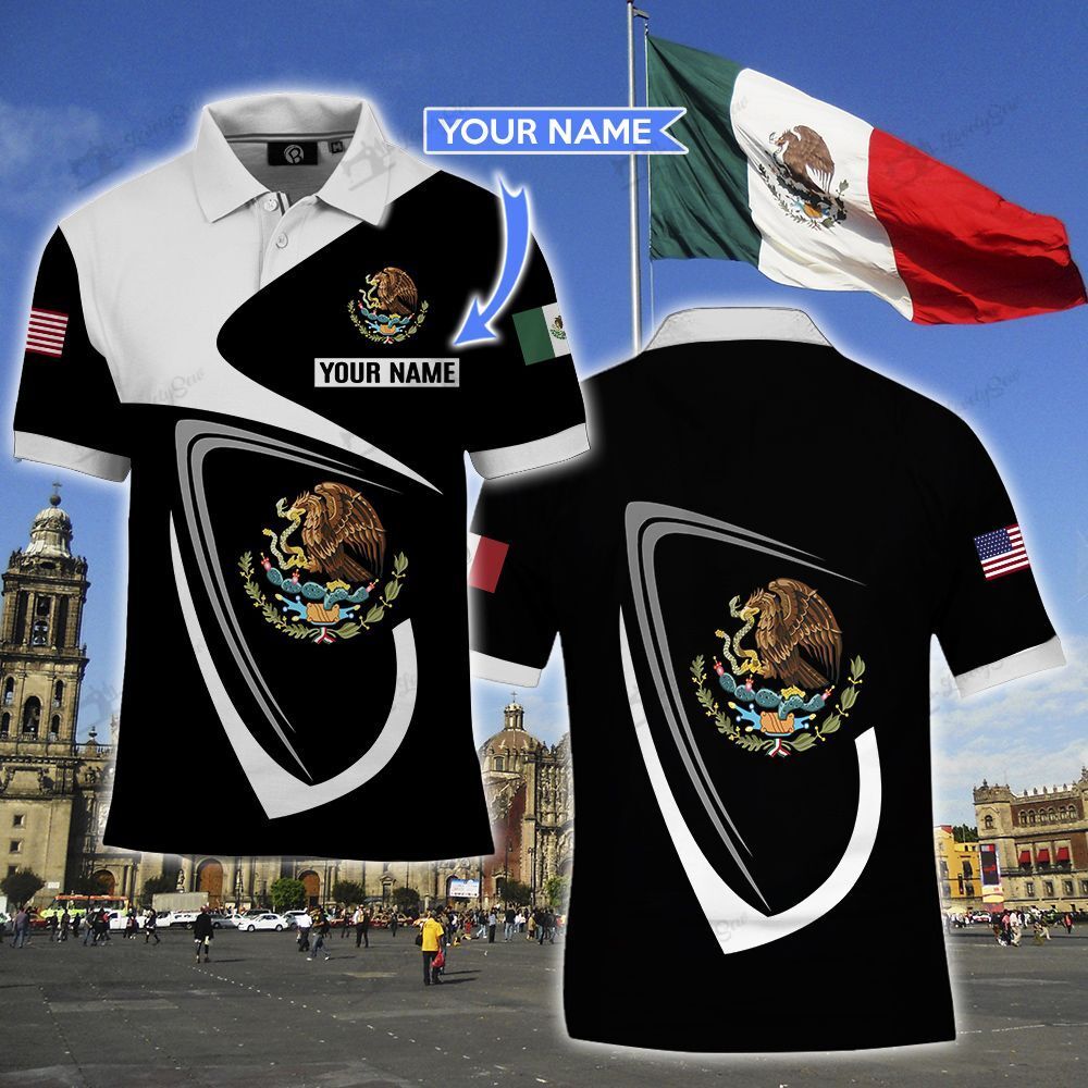 Bit20091010 Mexico Personalized Polo Shirt Bit20091010 Mexico Personalized Polo Shirt