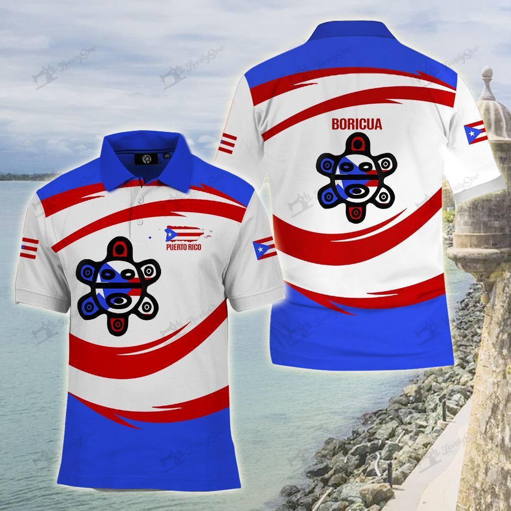 Bit20091408 Puerto Rico Polo Shirt Bit20091408 Puerto Rico Polo Shirt