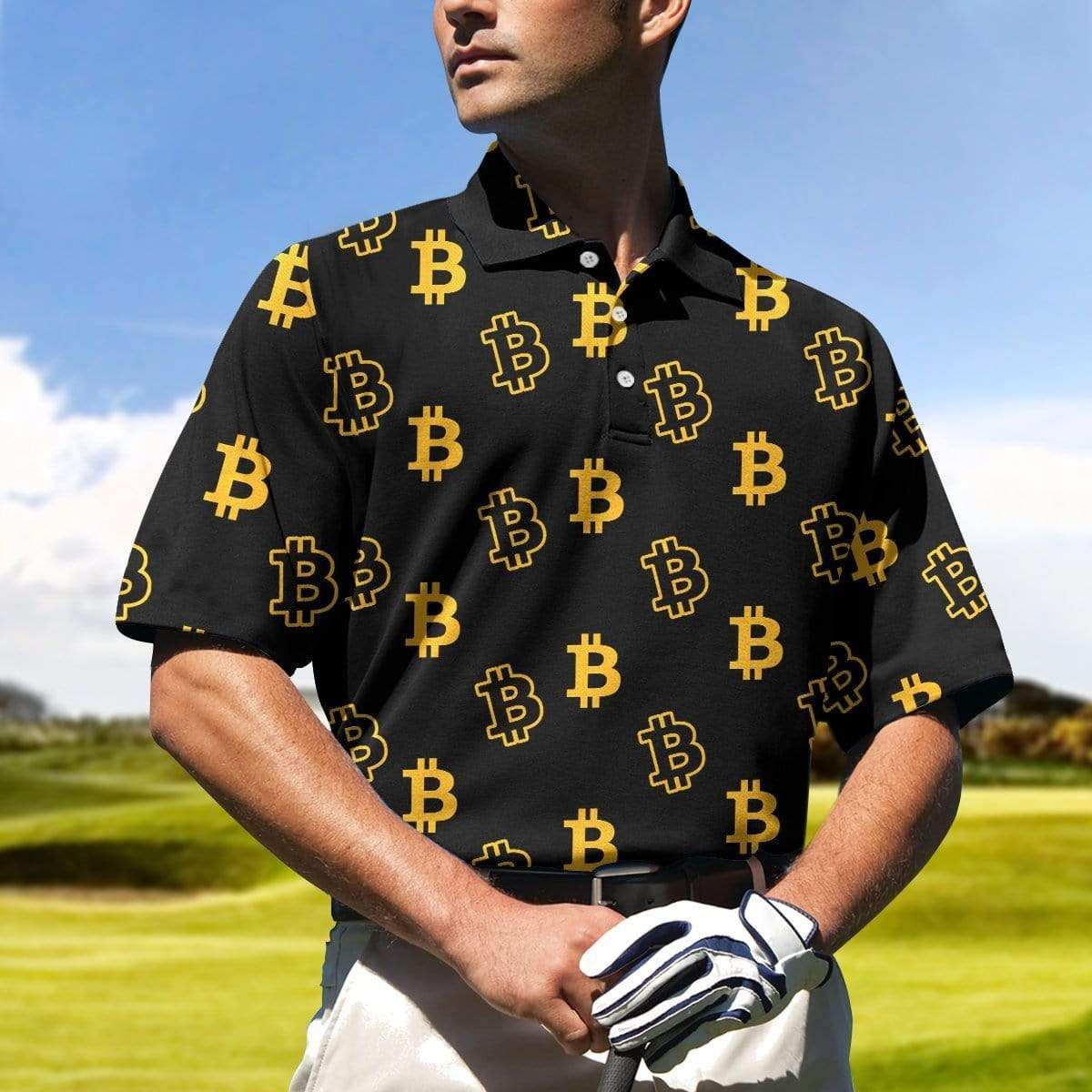 Bitcoin Cryptocurrency Brings Good Luck And Wealthy Business Men Polo Shirt #V Bitcoin Cryptocurrency Brings Good Luck And Wealthy Business Men Polo Shirt #V