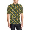 Bitcoin Pattern Print Design 01 Men Polo Shirt