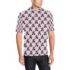 Black Cat Pattern Print Design 01 Men Polo Shirt
