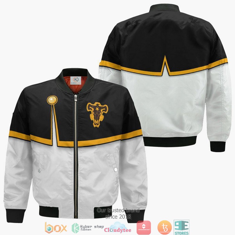Black Clover Charmy Pappitson Anime 3D Bomber Jacket Black Clover Charmy Pappitson Anime 3D Bomber Jacket