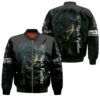 Black Panther Alled 3D Hoodie T Shirt Sweater Jersey Bomber Jacket Model 507 Bomber Jacket