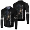 Black Panther Alled 3D Hoodie T Shirt Sweater Jersey Bomber Jacket Model 508 Bomber Jacket