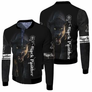 Black Panther Alled 3D Hoodie T Shirt Sweater Jersey Bomber Jacket Model 508 Bomber Jacket