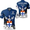 Blaw or Blew Scottish Family Crest Scotland Special Polo Shirt - Golf Shirt A7