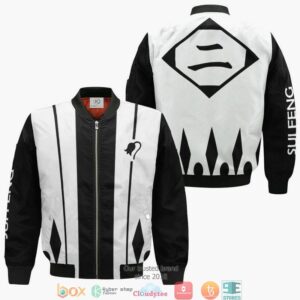 Bleach Sui Feng 2Nd Division Anime 3D Bomber Jacket