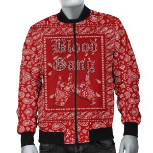 Blood Gang Bomber Jacket A31 Bomber Jacket