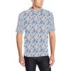 Bluebird Pattern Print Design 01 Men Polo Shirt