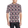 Bluebird Pattern Print Design 02 Men Polo Shirt