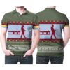 Boba Fett Nordic Christmas Knitting Pattern 3D Polo Shirt Hoodie 3D Sweater