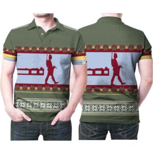 Boba Fett Nordic Christmas Knitting Pattern 3D Polo Shirt Hoodie 3D Sweater