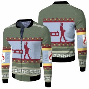 Boba Fett Nordic Christmas Knitting Pattern 3D T Shirt Hoodie Sweater Bomber Jacket Model 523 Bomber Jacket