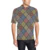 Bohemian Pattern Print Design 05 Men Polo Shirt