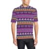 Boho Indian Style Pattern Men Polo Shirt