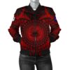 Bomber Jacket American Samoa Polynesian - Red Seal - BN18 Bomber Jacket