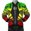 Bomber Jacket American Samoa - Polynesian Tattoo Reggae - BN0110 Bomber Jacket