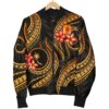 Bomber Jacket Chuuk Micronesian Gold Plumeria - BN11 Bomber Jacket