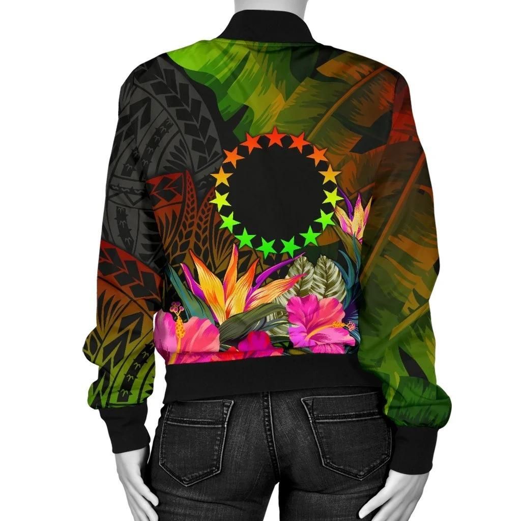 Bomber-Jacket-Cook-Islands-Polynesian-Hibiscus-and-Banana-Leaves-BN15-Bomber-Jacket-1