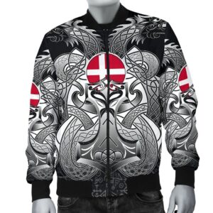 Bomber Jacket - Denmark Mjolnir and Double Dragon A27 Bomber Jacket