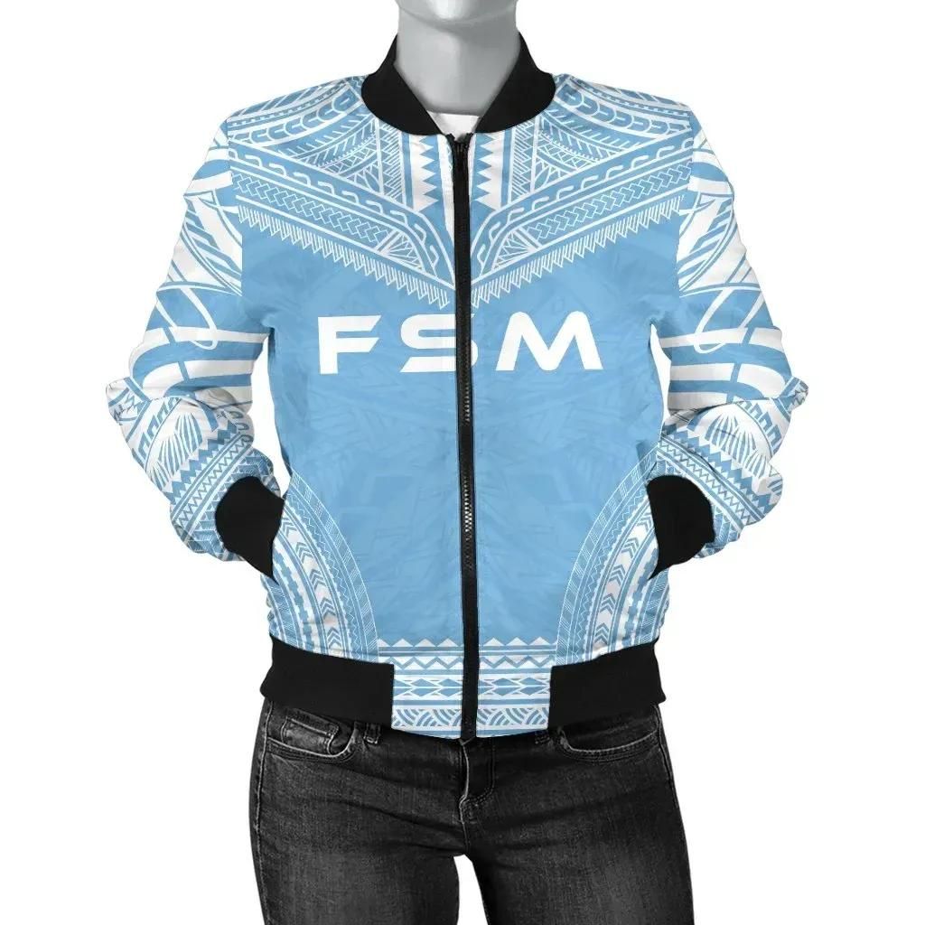 Bomber Jacket Federated States Of Micronesia Flag Polynesian Chief - Bn10 Bomber Jacket Bomber Jacket Federated States Of Micronesia Flag Polynesian Chief - Bn10 Bomber Jacket
