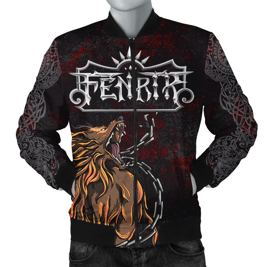 Bomber Jacket - Fenrir Art A21 Bomber Jacket Bomber Jacket - Fenrir Art A21 Bomber Jacket