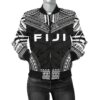 Bomber Jacket Fiji Polynesian Chief - Black Version - Bn10