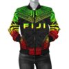 Bomber Jacket Fiji Polynesian Chief - Reggae Version - Bn10 Bomber Jacket
