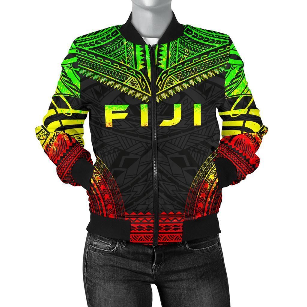 Bomber Jacket Fiji Polynesian Chief - Reggae Version - Bn10 Bomber Jacket Bomber Jacket Fiji Polynesian Chief - Reggae Version - Bn10 Bomber Jacket