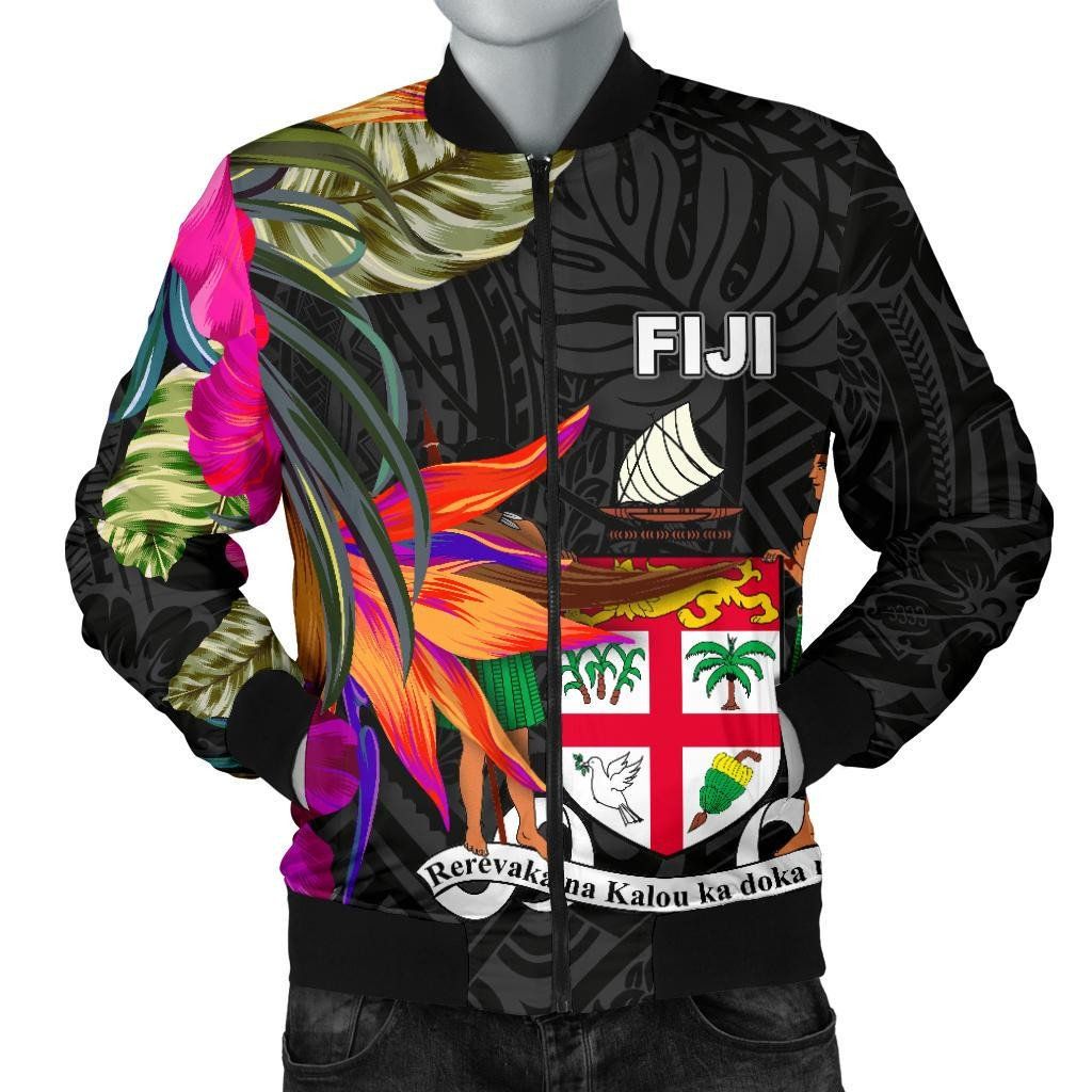 Bomber-Jacket-Fiji-Polynesian-Hibiscus-Pattern-BN39-Bomber-Jacket-1